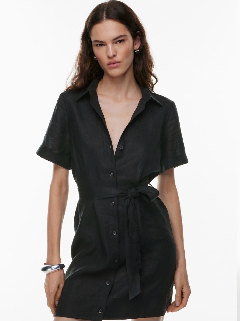 Wilfred
Aritzia Wilfred Eleta Linen Mini Dress